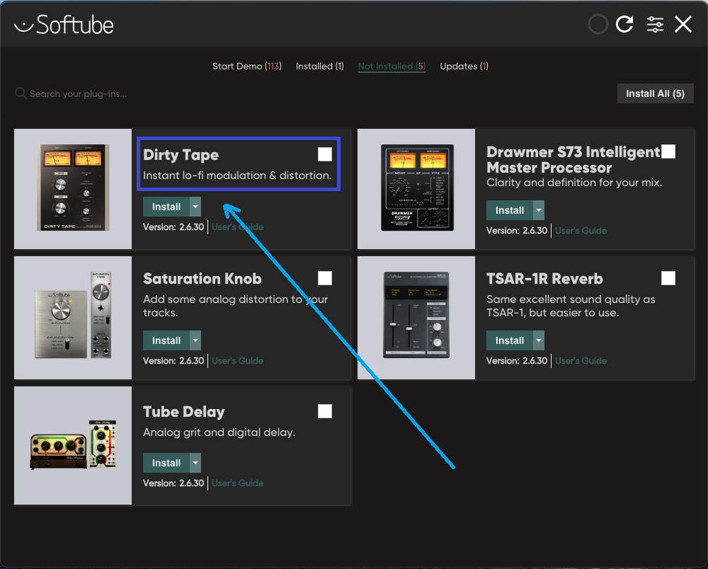 Softube Dirty Tape
